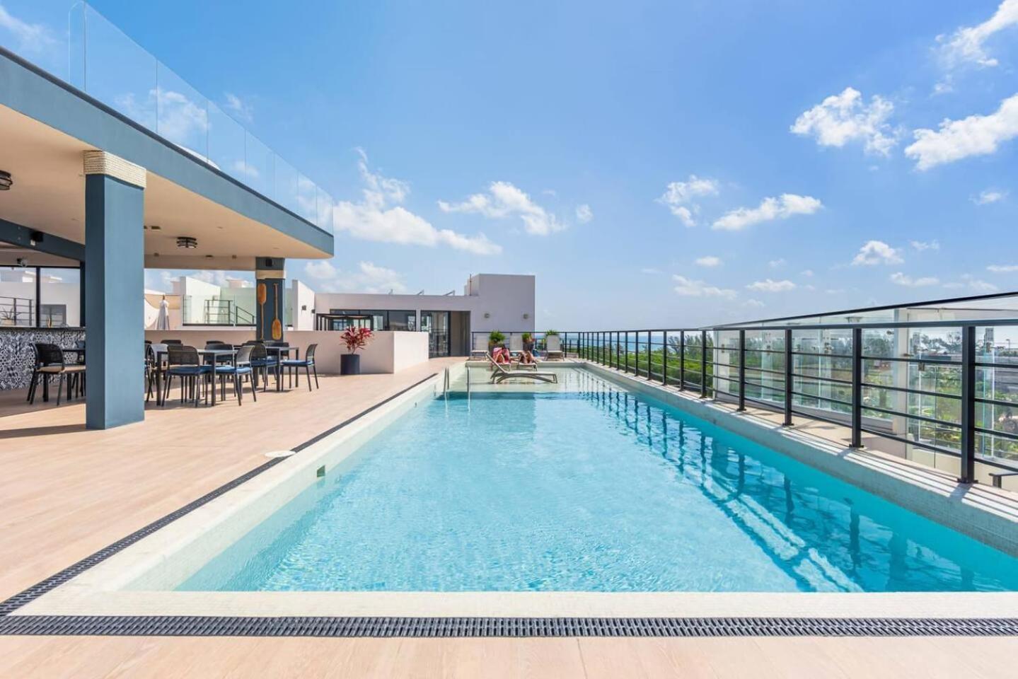 Apartamento Luxury 1br 1ba Ocean View From Balcony And Rooftop *