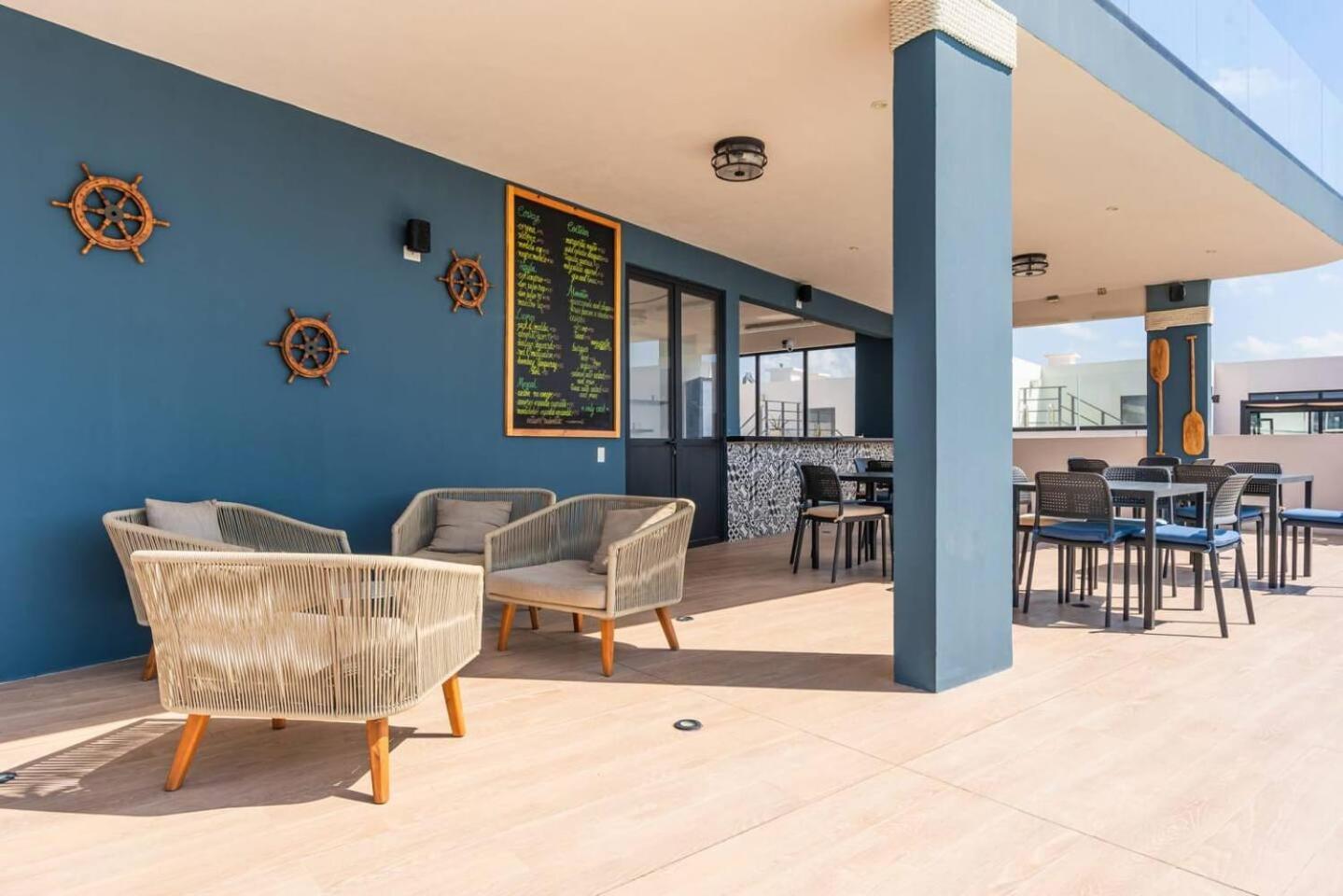 Luxury 1br 1ba Ocean View From Balcony And Rooftop Playa del Carmen