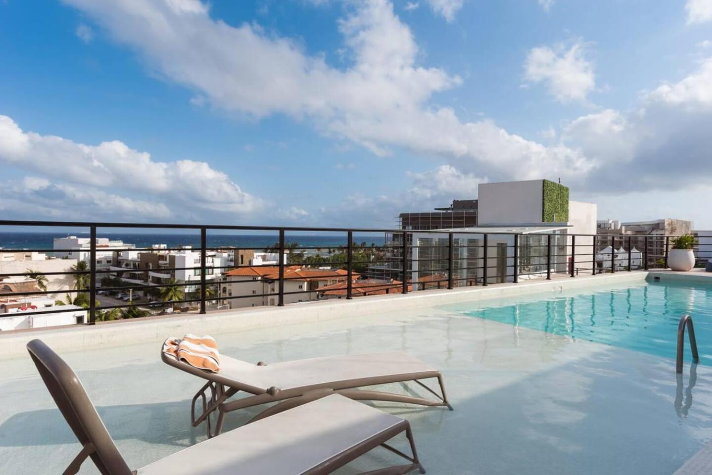 Apartamento Luxury 1br 1ba Ocean View From Balcony And Rooftop