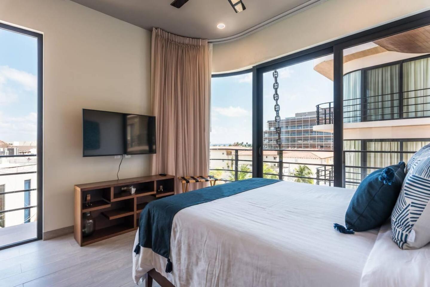 Apartamento Luxury 1br 1ba Ocean View From Balcony And Rooftop